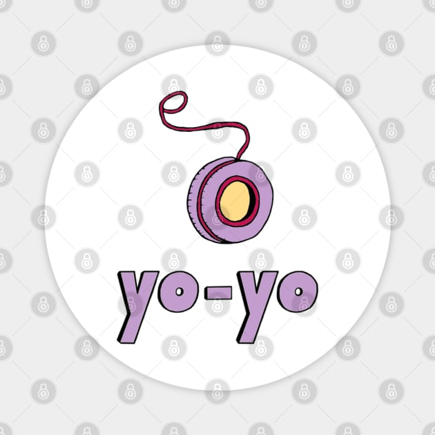 This is a YO-YO Magnet by Embracing-Motherhood